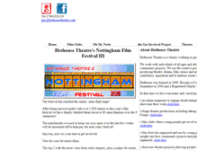Tablet Screenshot of hothousetheatre.com